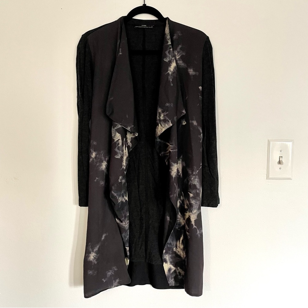 Zara Tie Dye Long Cardigan